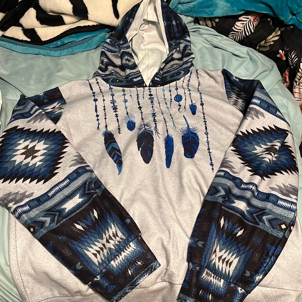 Blue different designs